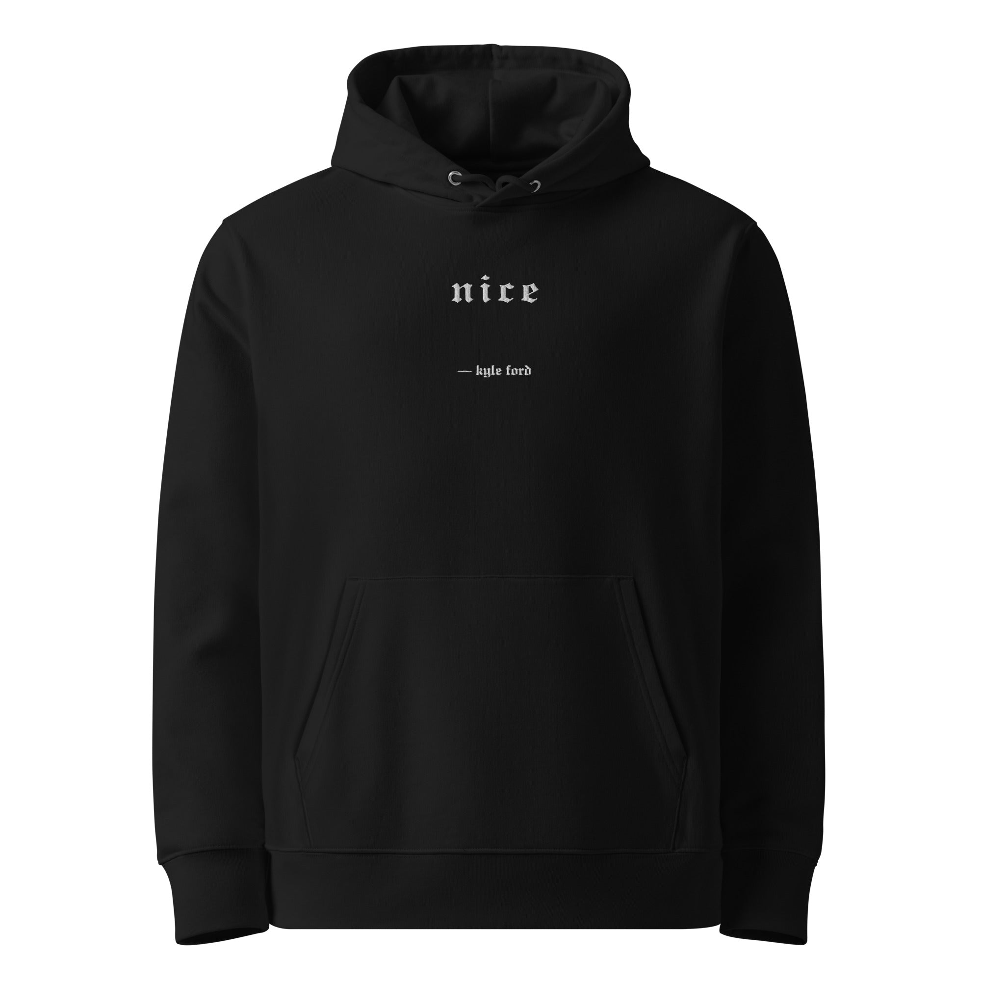 トップス niceshop tttmsw nice hoodie black niceshop ttt msw nice hoodie black